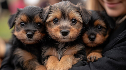 Celebrate the joy of puppy love on National Puppy Day with adorable furry friends cuddled together in a warm embrace