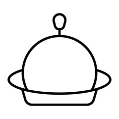 Cloche (Serving Dome).line icons