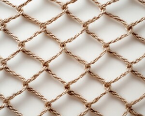 Rustic Jute Mesh Texture Natural Woven Pattern for Eco-Friendly Security and Decorative Wall Applications in Modern Design and Sustainable Architecture