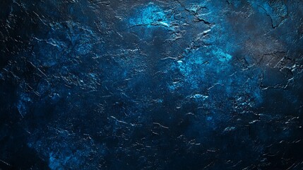 Obraz premium Abstract background featuring a vibrant blue glow effect against a dark backdrop with a grainy texture