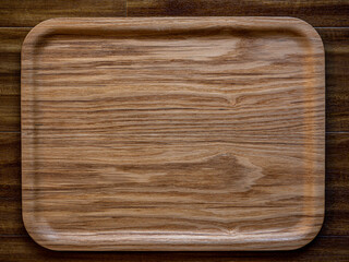 木の板。木目の素材。木製トレー。