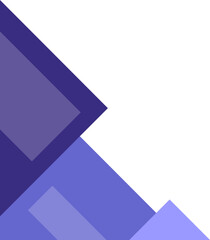 Modern Geometric Corner Vector