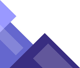 Modern Geometric Corner Vector