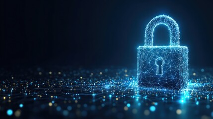 Digital Lock Security Data Network Protection
