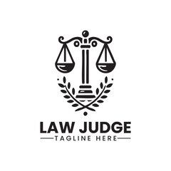 Justice Law Logo Design Vector Law Establish a powerful and trustworthy brand identity with this meticulously crafted Justice Law Logo