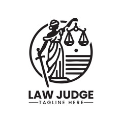 Justice Law Logo Design Vector Law Establish a powerful and trustworthy brand identity with this meticulously crafted Justice Law Logo