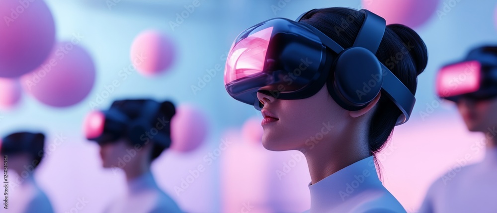 Aufkleber virtual reality collaboration space immersive holograms and dynamic interaction in south korean tech
