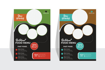 Restaurant  Flayer or Poster Design