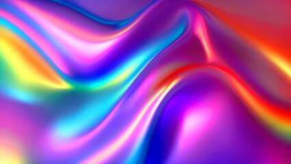 Iridescent colorful gradient abstract background design