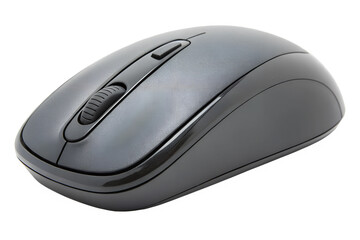 Sleek Black Wireless Computer Mouse