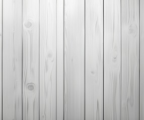 Obraz premium Textured white wooden planks background, smooth surface, natural wood grain patterns, ideal for design, photography, and artistic projects, copy space for text