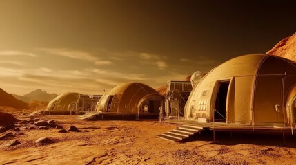 human base settlemet in mars
