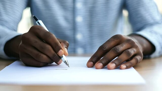 Worker Hesitating to Sign Unfair Job Contract