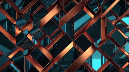 Abstract geometric pattern