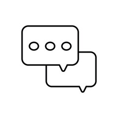 Speech Bubble vector icon
