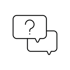 Support Message  vector icon