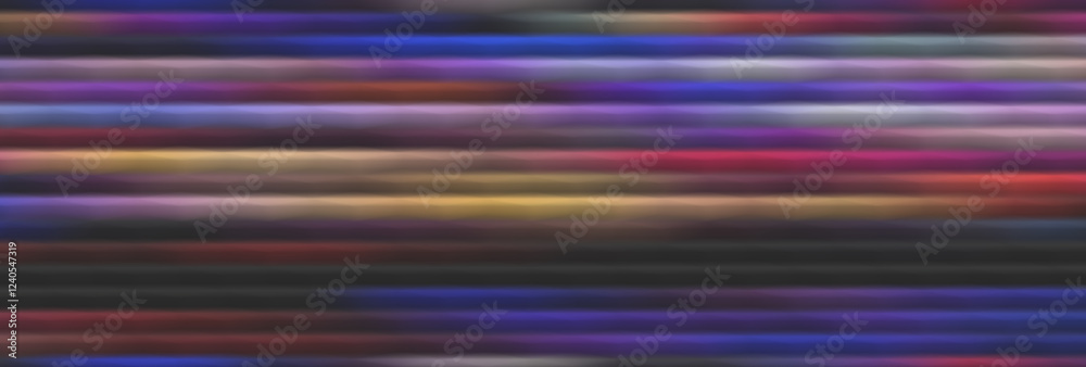 Canvas Prints abstract rainbow light trails on the dark background