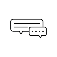 Fototapeta premium Message vector icon