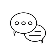 Message vector icon