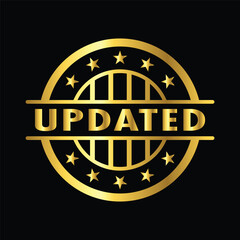  gold color updated rubber stamp ribbon vector icon sticker label minimalist design for digital and print projects
 Graphic Design Icons Making a Huge Impact on Visual Aesthetics