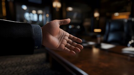 3d cartoon hands, shaking hands, for the spirit of cooperation