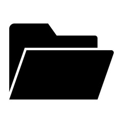 Data Protection Glyph Icon Design