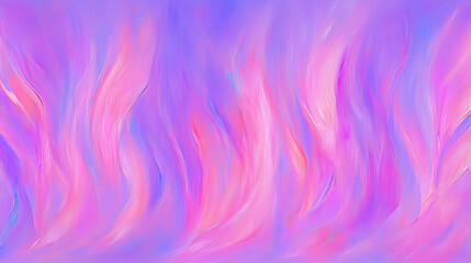 Fototapeta premium Ethereal abstract neon waves in vibrant pink and purple hues, creating a futuristic and mesmerizing visual design with soft, flowing gradients and glowing light effects. 