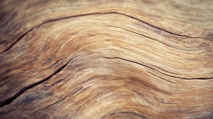Fototapeta premium Natural wooden texture with abstract waves for design inspiration