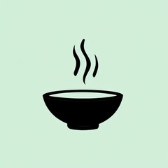 Hot soup bowl, kitchen, steam, food, recipe website