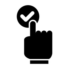 Button Glyph Icon Design