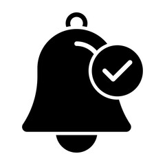 Bell Glyph Icon Design