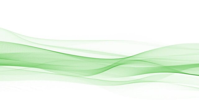 Abstract green lines background loop