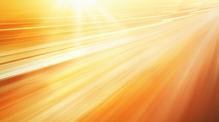 Radiant abstract light motion with warm golden glow and dynamic energy