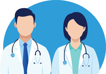 Doctor icon. Medical icons. Vector