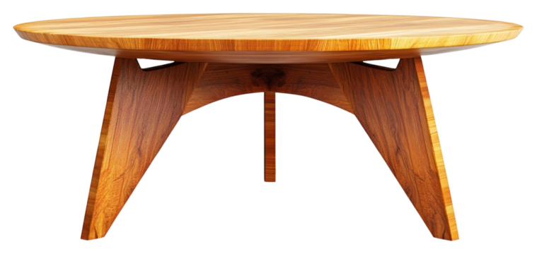 PNG Coffee table furniture modern round.