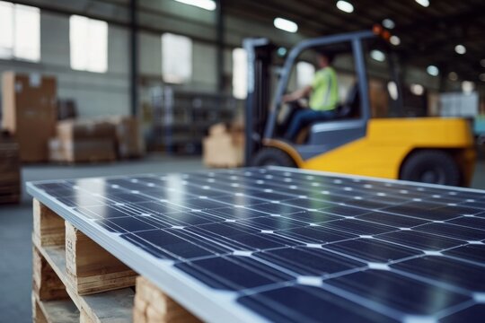 Solar Panel Manufacturing: A Glimpse into the Warehouse