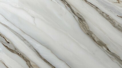 Obraz premium Elegant marble texture with subtle gray and white veining