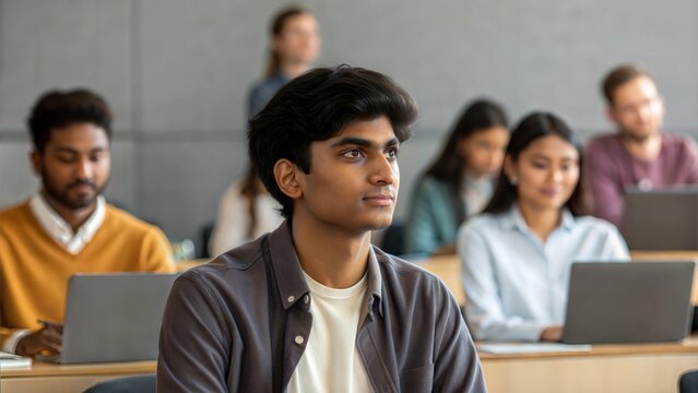 Indian Students Attending Leadership Conference

