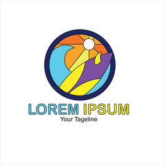 Logo Surfing Board 4