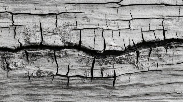 Stunning Black and White Wood Texture - A Detailed Look at Nature's Art