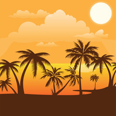 Sunrise Maldives Summer Holiday Beach Sea Island Vacation Travel View