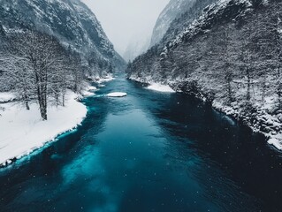 landscape with river