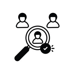 Recruitment vector icon