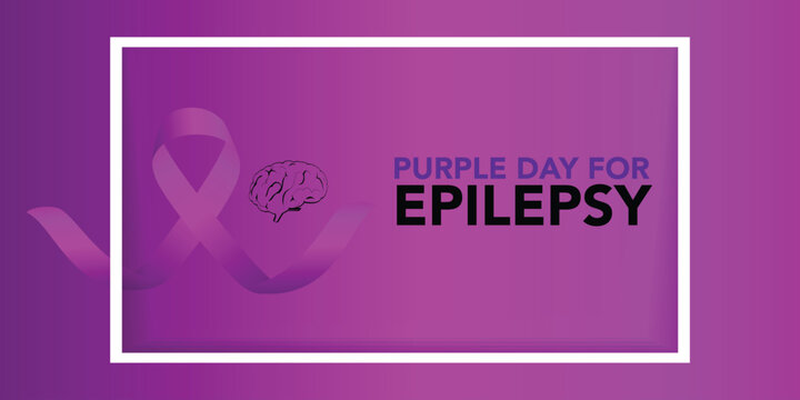 Epilepsy awareness day occurs each year on March 26th aims to increase the public's knowledge of a neurological condition affecting nearly fifty million people worldwide. Also known as Purple Day.