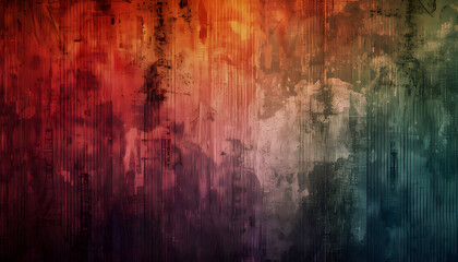 Obraz premium Abstract colorful texture with vibrant hues and gradient blending, suitable for backgrounds