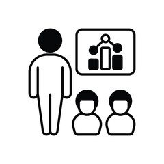 Presentation vector icon