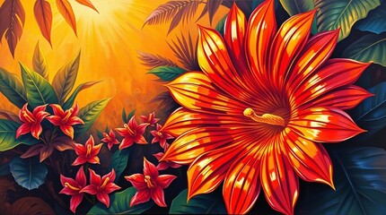 flowers in the garden