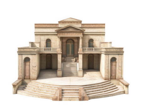 Ancient amphitheater showcasing its architectural beauty with grand steps and detailed stonework. stunning representation of historical design and craftsmanship