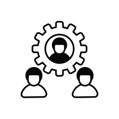 Staff Training vector icon