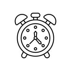 Alarm Clock icon vector stock illustration